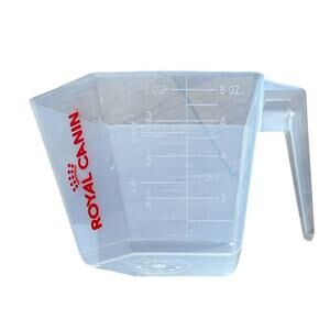 4 ROYAL CANIN MEASURING CUPS FOOD SCOOPS Vintage Measures Up To 1 Cup New